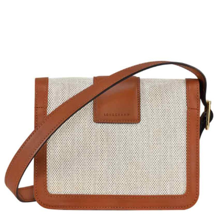 Longchamp Box-Trot Sac Porté Travers S Cognac dos
