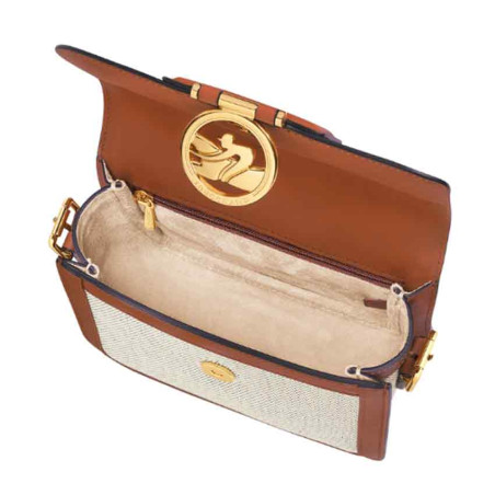 Longchamp Box-Trot Crossbody Bag Cognac
