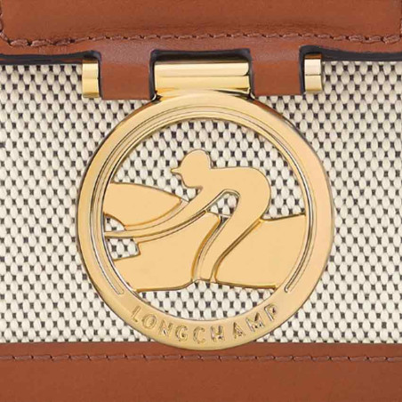 Longchamp Box-Trot Crossbody Bag Cognac