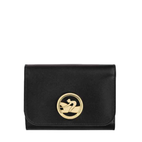 Longchamp Box-Trot portefeuille Noir