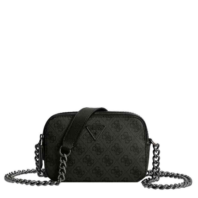 Sac à Main GUESS En Cuir Noir - Style Sac De Jour Porté épaule - Très Bon état (porté Quelques Fois)