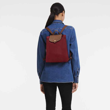Longchamp Le Pilage Foldable Red Backpack s-l400.jpg main image 4