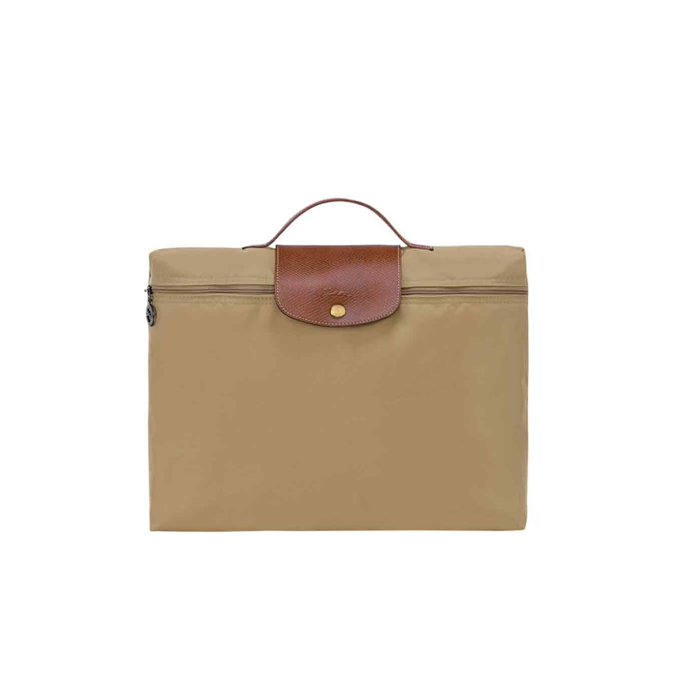 Longchamp Le Pliage Original Document Bag S Desert