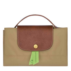 Longchamp Le Pliage Original Document Bag S Desert