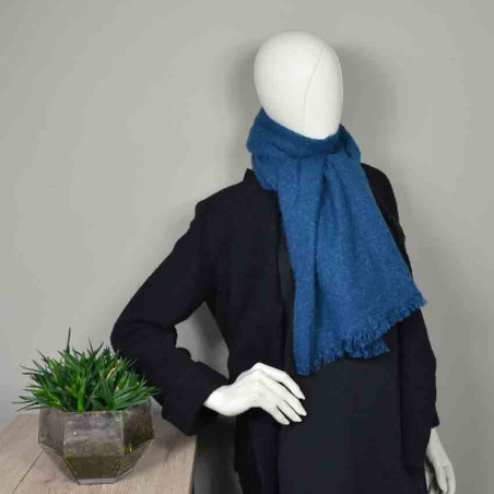 Farfouillette Uppsala Wool Scarf Blue