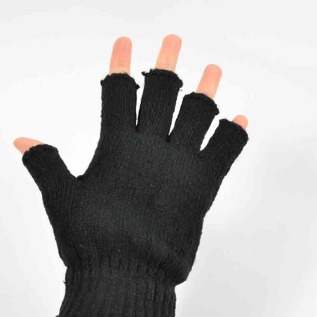 Farfouillette Copenhagen Wool Mittens Black