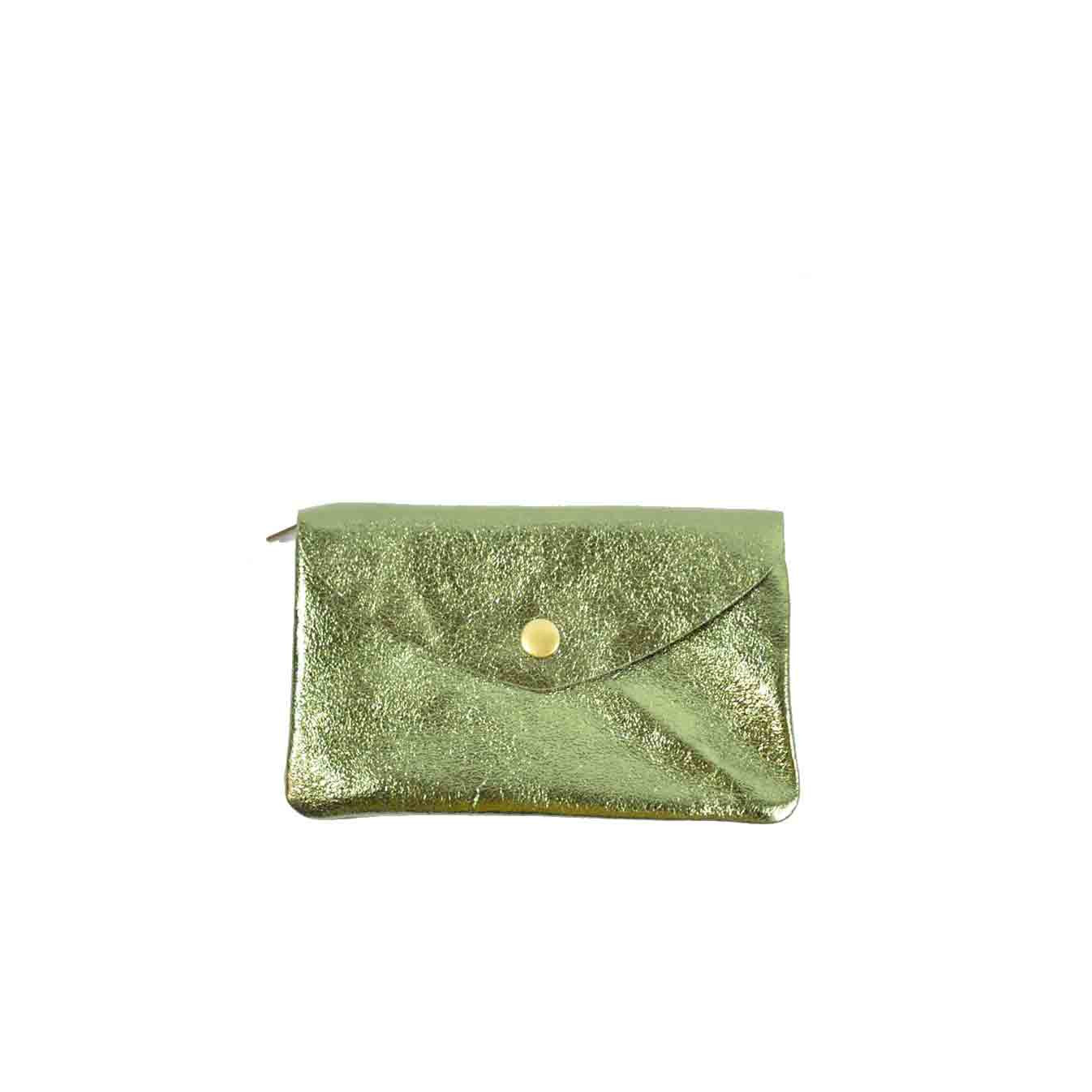 Farfouillette Coin Purse Leather GM Khaki