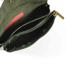 Farfouillette Coin Purse Leather GM Khaki