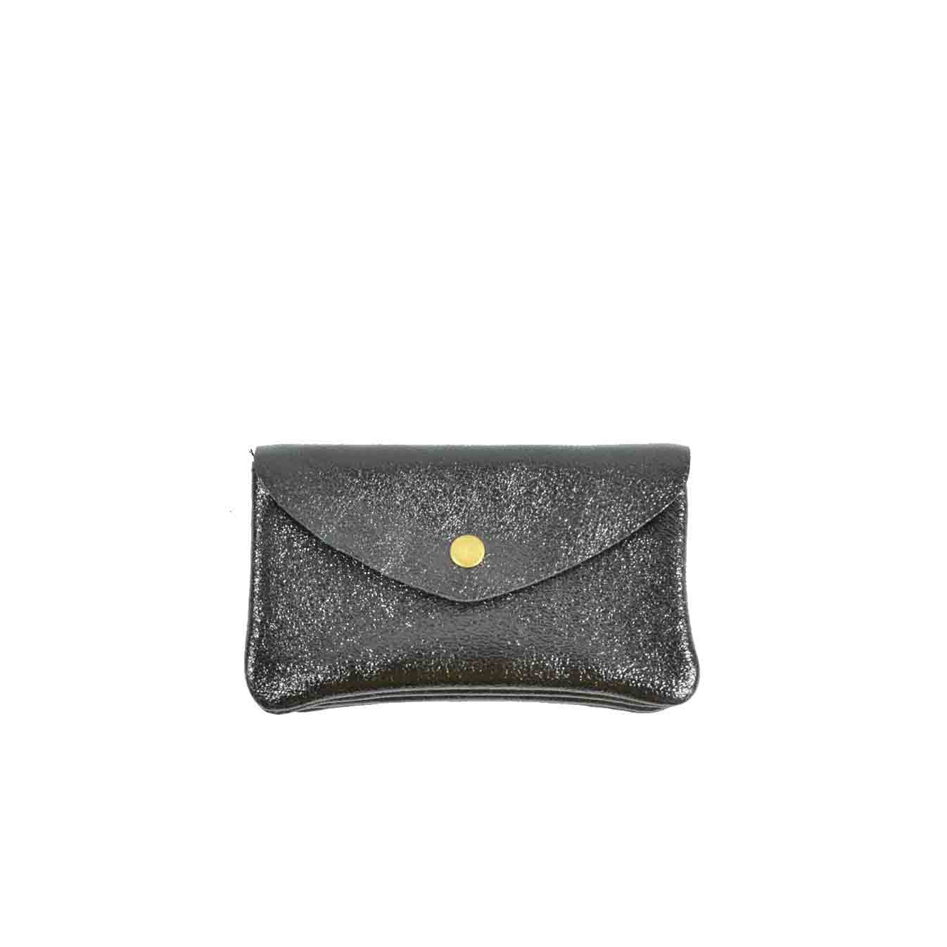 Farfouillette Porte-monnaie Cuir GM Noir