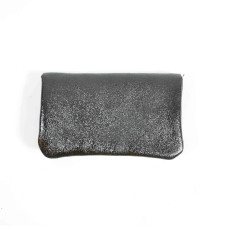 Farfouillette Coin Purse Leather GM Black