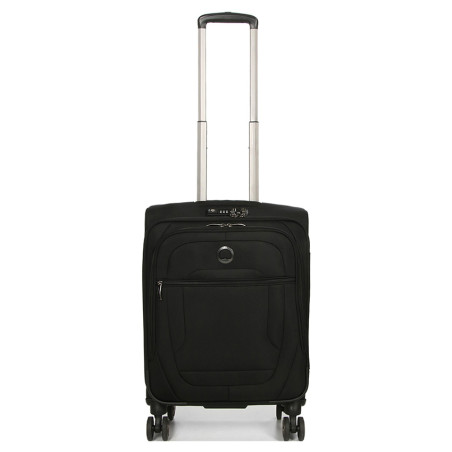 Delsey Helium Dlx Slim 4-Wheel Carry-On Suitcase 55cm Black