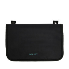 Delsey Helium Dlx Slim 4-Wheel Carry-On Suitcase 55cm Black