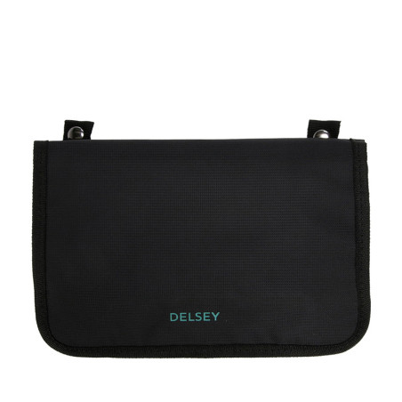 Delsey Helium Dlx Slim 4-Wheel Carry-On Suitcase 55cm Black