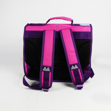 Poids Plume Cartable 35cm Color Pink dos