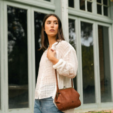 Biba Boston Shoulder Bag BT22 Cuero
