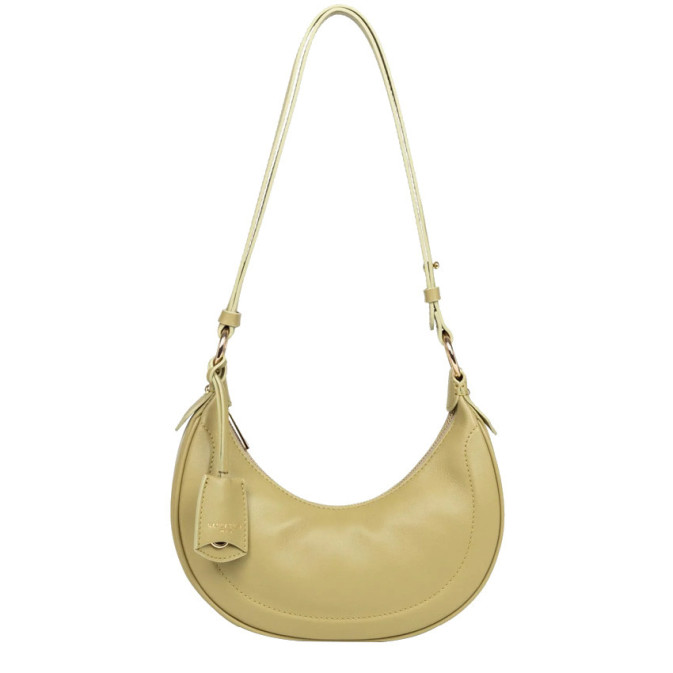 Lancaster Noholita Day Hobo Leather Bag 480-037 Bamboo