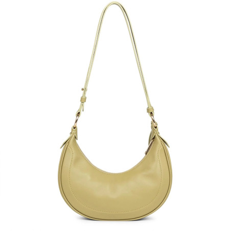 Lancaster Noholita Day Hobo Leather Bag 480-037 Bamboo