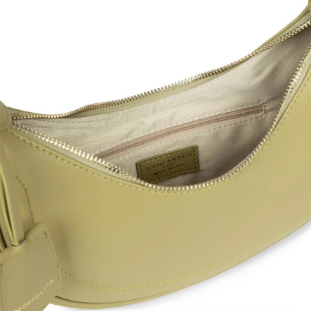Lancaster Noholita Day Hobo Leather Bag 480-037 Bamboo