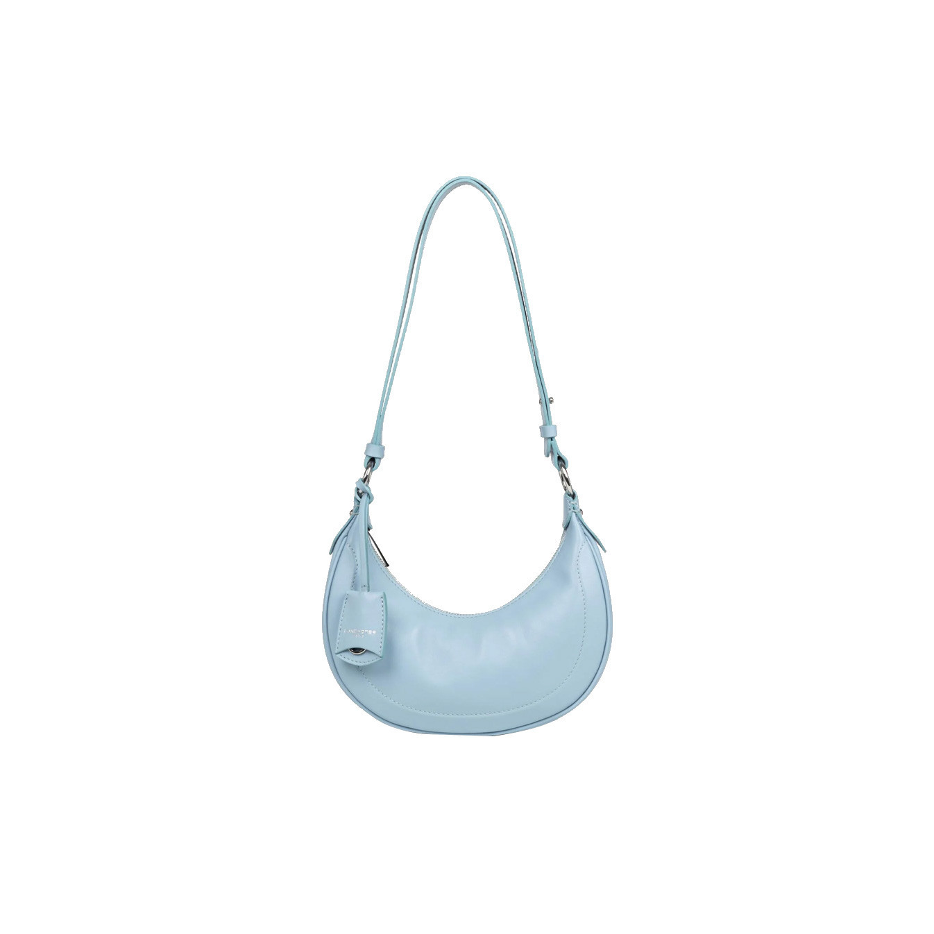 Lancaster Noholita Day Hobo Leather Bag 480-037 Sky Blue