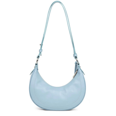 Lancaster Noholita Day Hobo Leather Bag 480-037 Sky Blue