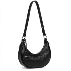Lancaster Noholita Day Sac Hobo Leather 480-037 Black