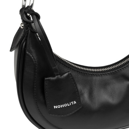Lancaster Noholita Day Sac Hobo Leather 480-037 Black