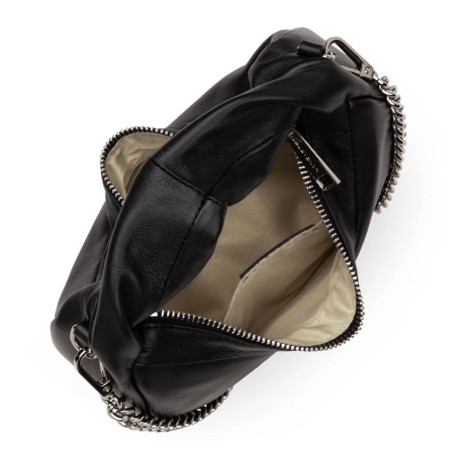 Lancaster Noholita Night Hobo Leather Sac 480-038 Black