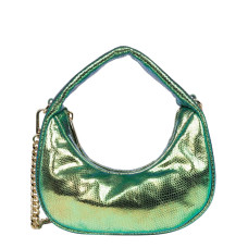 Lancaster Noholita Night Hobo Leather Sac 480-038 Chameleon Green