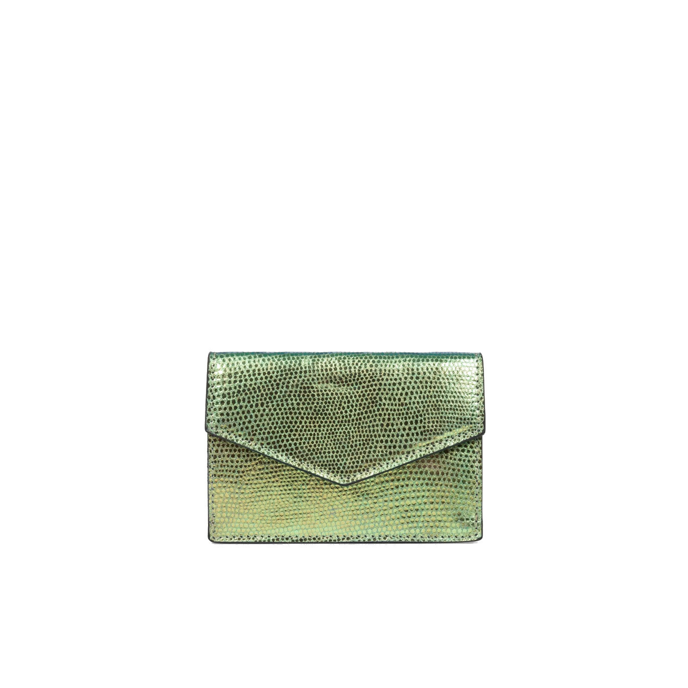 Lancaster Noholita Night Card Holder Leather 180-029 Chameleon Green
