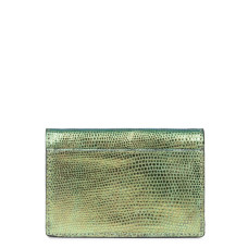Lancaster Noholita Night Card Holder Leather 180-029 Chameleon Green