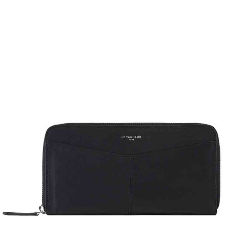 Le Tanneur Charlotte Zippered Companion Black