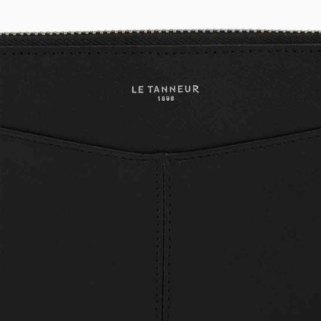 Le Tanneur Charlotte Zippered Companion Black