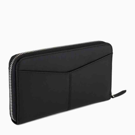 Le Tanneur Charlotte Zippered Companion Black
