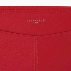 Le Tanneur Charlotte Garnet zipped companion