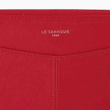 Le Tanneur Charlotte Zippered Companion Grenadine