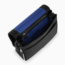 Le Tanneur Simone Shoulder Bag Medium Grained Leather Black