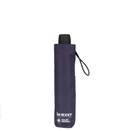 Isotoner Slim Manual Folding Umbrella X-TRA Dry Manual Marine