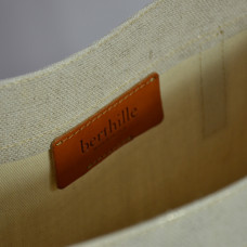 Berthille Shopping Bag Beige / Cognac