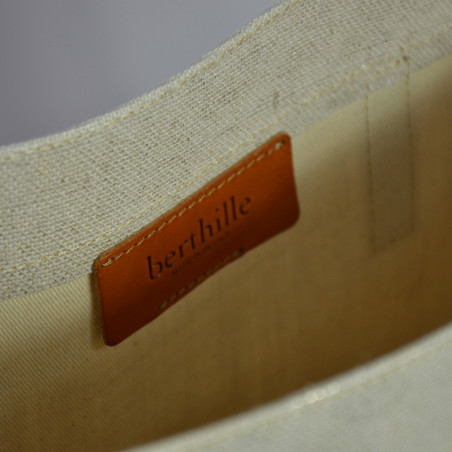Berthille Shopping Bag Beige / Cognac