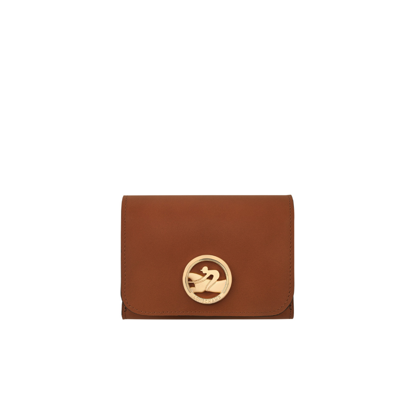 Longchamp Box-Trot wallet Cognac
