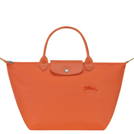 Longchamp Le Pliage Green Handbag M Carrot