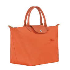 Longchamp Le Pliage Green Handbag M Carrot