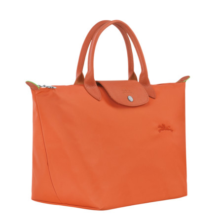 Longchamp Le Pliage Green Sac À Main M Carotte 3/4