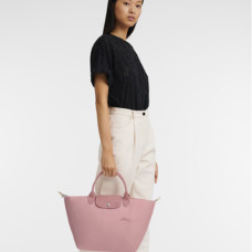 Longchamp Le Pliage Green Sac À Main M Pétale porté