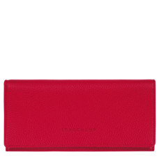 Longchamp The Foulonné Long Wallet with Flap Love