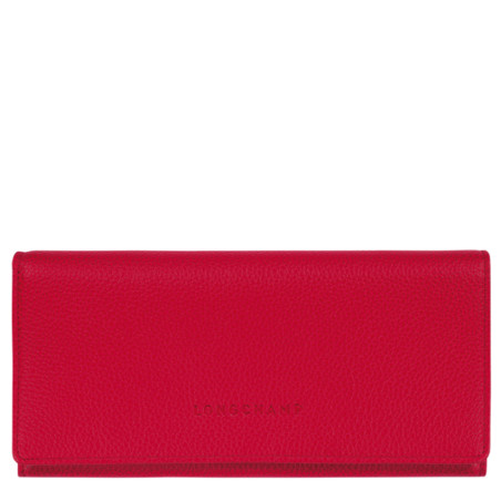 Longchamp The Foulonné Long Wallet with Flap Love