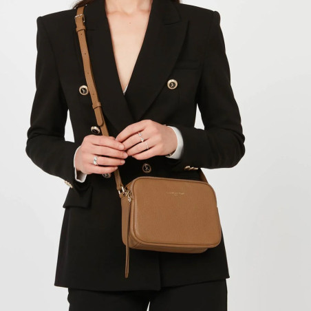 Lancaster Dune Crossbody Bag 529-20 Camel