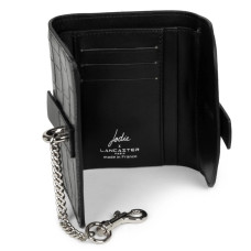 Lancaster Jodie Portefeuille 180-028 Noir Argent