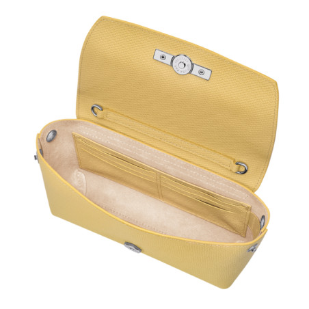 Longchamp Roseau Pochette chain Maize