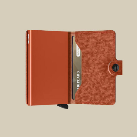 Secrid Miniwallet Crisple Pumpkin Cardholder